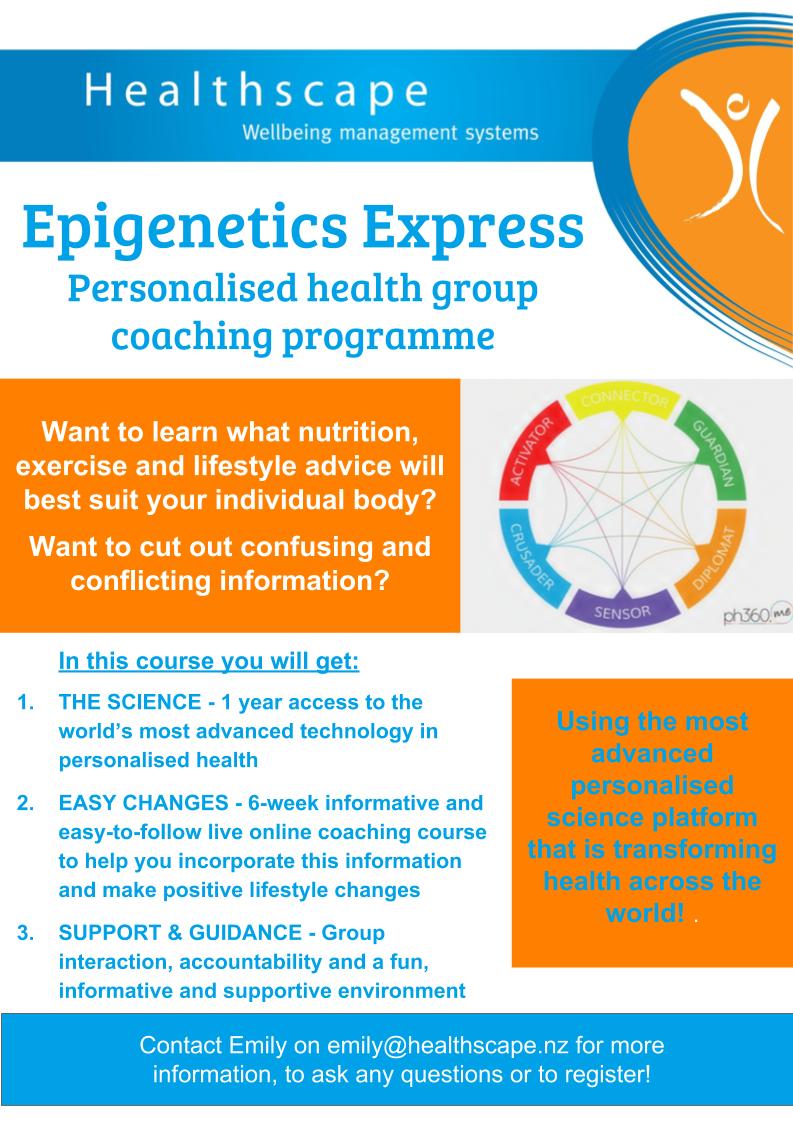 Epigenetics Express poster